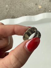 Load image into Gallery viewer, Thick Width Band Sterling Silver Ring
