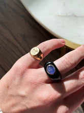 Load image into Gallery viewer, Chunky 10k Bezel Cabochon Ring

