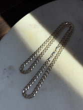 Load image into Gallery viewer, Italian Sterling Silver Solid Cuban Chain 22”

