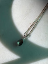 Load image into Gallery viewer, Enamel Ladybug Sterling Silver Necklace 20”
