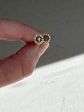Load image into Gallery viewer, LeVian Chocolate &amp; White Diamond 14k Gold Push Back Earrings
