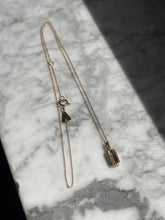 Load image into Gallery viewer, Adina Reyter 14k Gold Diamond Dog Tag Necklace
