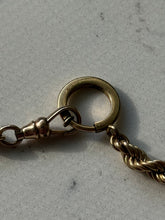 Load image into Gallery viewer, Vintage 1/20 12k Gold Filled Rope Chain 25”
