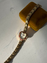 Load image into Gallery viewer, Vintage Gold Plated Heart Wrist Watch
