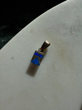 Load image into Gallery viewer, Opal Inlay Sterling Silver Pendant
