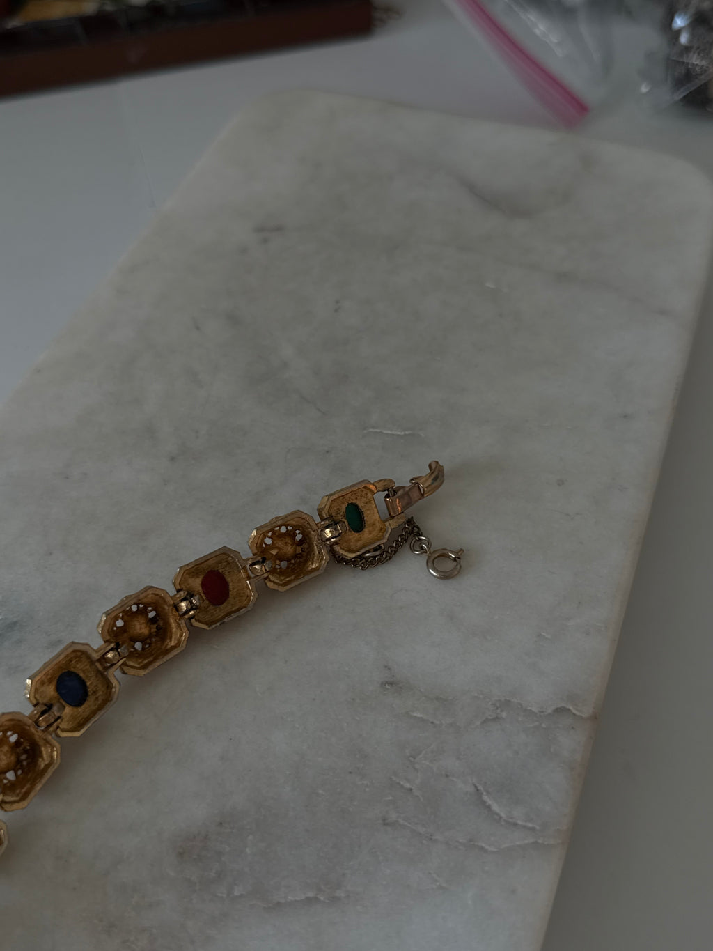 Vintage Goldtone Costume Bracelet