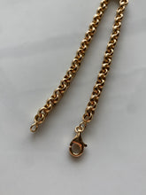 Load image into Gallery viewer, Rolo Link Gold Vermeil .925 Bracelet
