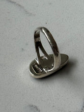 Load image into Gallery viewer, Banded Agate Sterling Silver Ring Size 9
