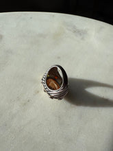 Load image into Gallery viewer, Chunky Multistone Sterling Silver Ring Size 6.25
