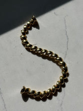 Load image into Gallery viewer, Disco San Marco Gold Vermeil Bracelet 7.5”
