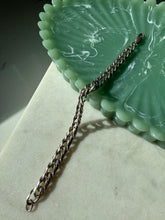 Load image into Gallery viewer, Double Curb Sterling Silver Bracelet 7”
