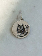 Load image into Gallery viewer, Cat Charm Sterling Silver
