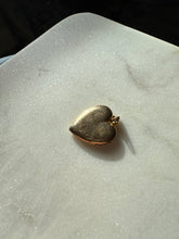 Load image into Gallery viewer, Etched Gold Fill Heart Locket
