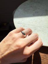 Load image into Gallery viewer, Solid Sterling Silver Band Size 6.75
