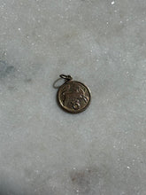 Load image into Gallery viewer, Vintage Taurus Zodiac 8k Gold Charm
