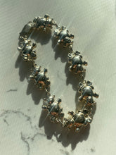 Load image into Gallery viewer, Teddy Bear Vintage Sterling Silver Bracelet
