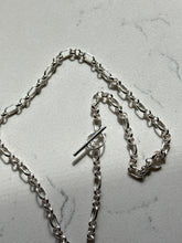 Load image into Gallery viewer, Toggle Clasp Sterling Silver Chain 16”

