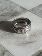 Load image into Gallery viewer, Heart Sterling Silver Band Size 7
