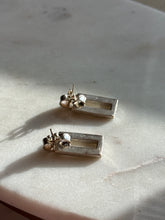 Load image into Gallery viewer, Solid Hammered Sterling Silver Earrings
