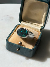Load image into Gallery viewer, Vintage Opal Dublet Sterling Silver Ring Size 8.25
