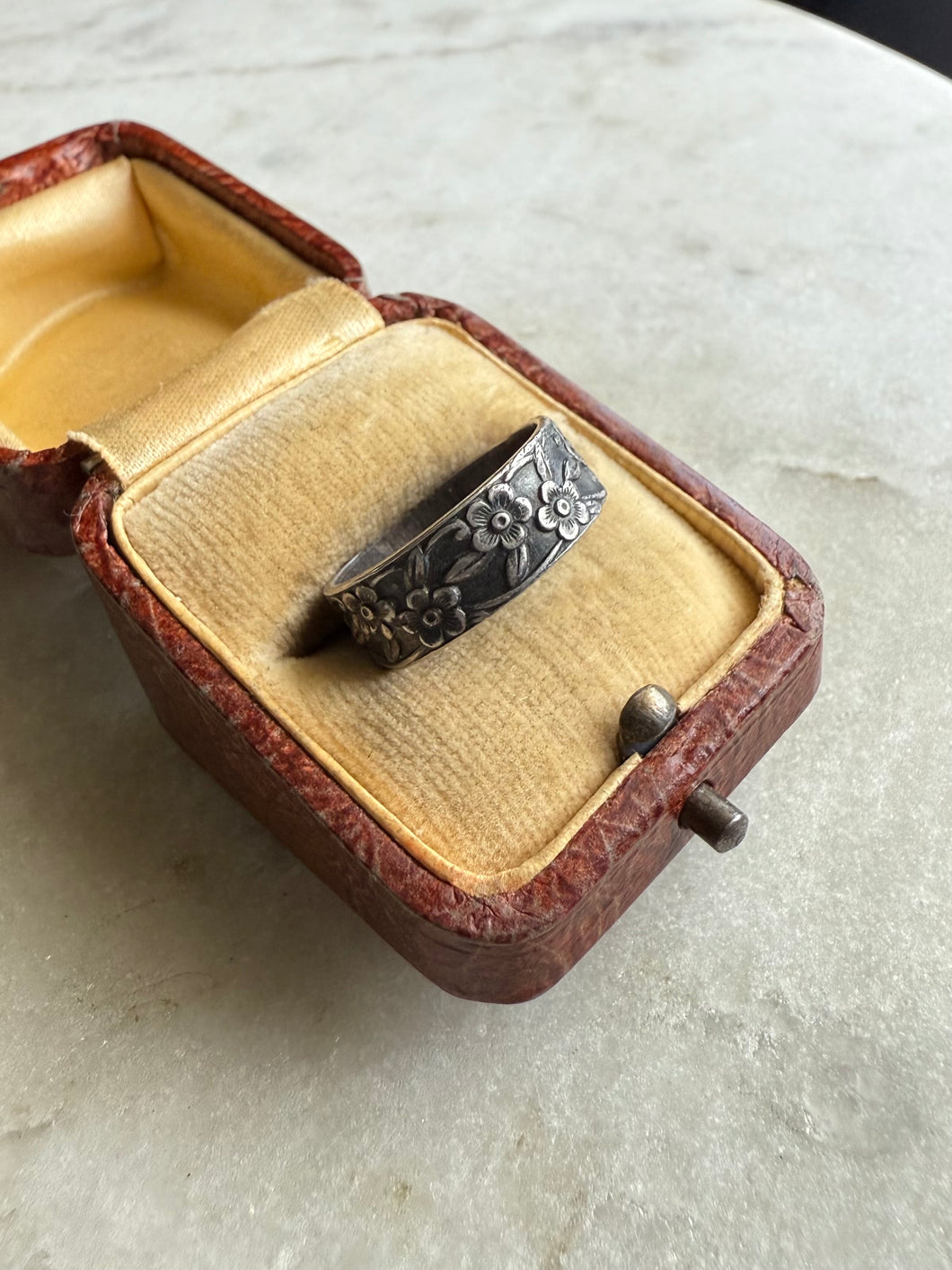 Floral Sterling Silver Ring