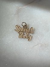 Load image into Gallery viewer, Vintage ‘Special Baby’ 14k Yellow Gold Charm
