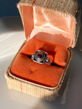 Load image into Gallery viewer, Cabochon Garnet Sterling Silver Ring
