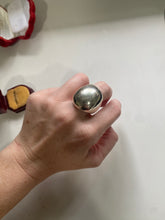 Load image into Gallery viewer, Chunky Rounded Square Sterling Silver Statement Ring
