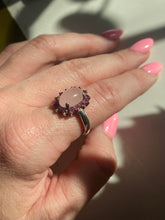 Load image into Gallery viewer, Ruby Quartz Sterling Silver Ring
