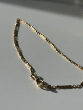 Load image into Gallery viewer, Vintage 1/20 12k Gold Filled Watch Chain Choker w/ Dog Clip 13.25”
