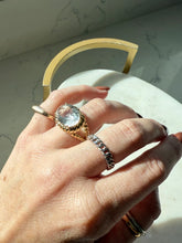 Load image into Gallery viewer, Chunky Quartz Gold Vermeil Ring Size 6
