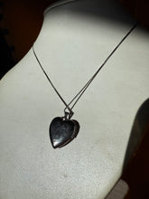 Load image into Gallery viewer, Heart Locket Sterling Silver Necklace 18”

