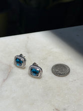 Load image into Gallery viewer, David Yurman Sterling &amp; 14k Post Back Earrings
