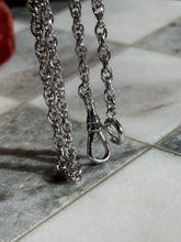 Load image into Gallery viewer, Midcentury Sterling Silver Watch Chain
