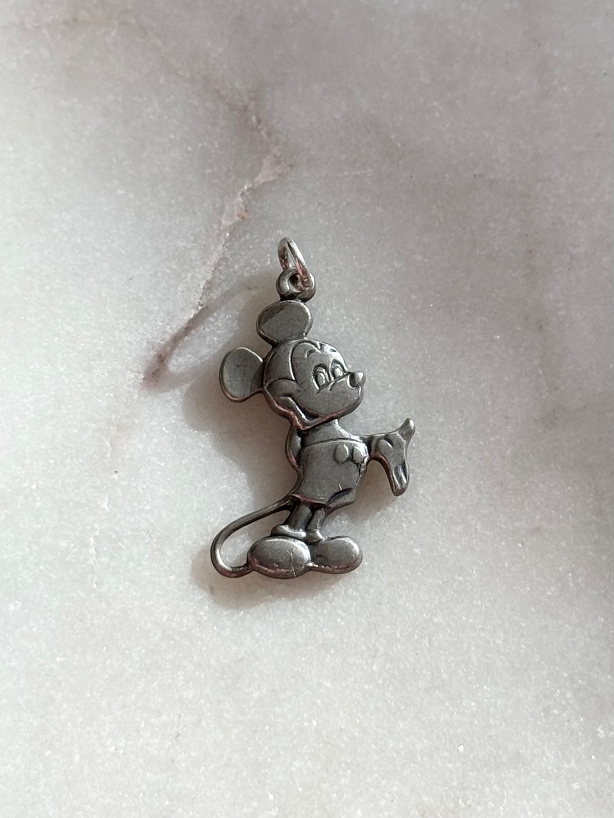 Mickey Mouse Sterling Silver Charm