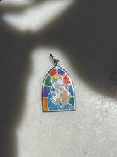 Load image into Gallery viewer, Sterling Silver Madonna &amp; Child Charm
