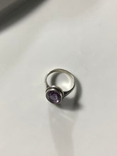 Load image into Gallery viewer, Amethyst Sterling Silver Ring
