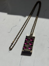 Load image into Gallery viewer, Vintage Pink Cab Costume Necklace 24”
