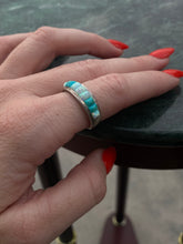 Load image into Gallery viewer, Turquoise Opal Sterling Silver Ring

