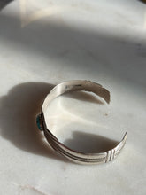 Load image into Gallery viewer, Vintage Turquoise Bell Sterling Silver Cuff Bracelet
