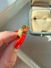 Load image into Gallery viewer, Lagos 18k Gold &amp; Platinum Citrine Ring Size 5
