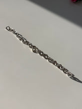 Load image into Gallery viewer, Solid Sterling Silver Heart Bracelet
