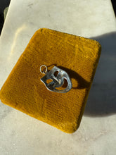 Load image into Gallery viewer, Laugh Now Theatre Mask Sterling Silver Pendant
