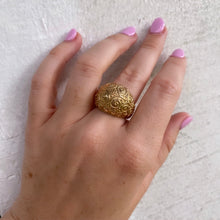 Load image into Gallery viewer, Bombe Gold Vermeil Sterling Ring
