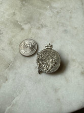 Load image into Gallery viewer, It’s Good To Be Queen Sterling Silver Brooch
