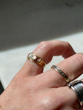 Load image into Gallery viewer, Diamond &amp; Ruby 14k Gold Ring Size 4.75
