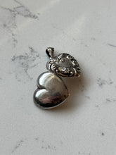 Load image into Gallery viewer, Vintage Sterling Heart Locket
