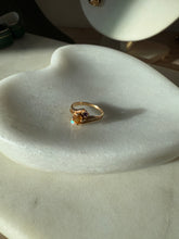 Load image into Gallery viewer, Vintage 14k Gold Opal Amethyst Citrine Ring Size 3.5
