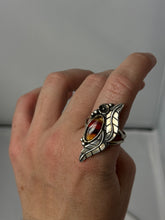 Load image into Gallery viewer, Kentucky Agate Sterling Silver Ring Size 13
