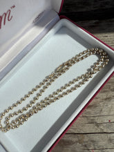 Load image into Gallery viewer, Vintage Sterling Silver Ball Chain Necklace 18”
